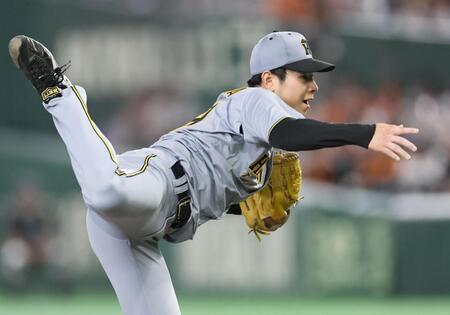 ５回、力投する下村（撮影・田中太一）