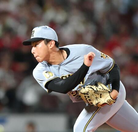 ６回途中から登板する神宮（撮影・北村雅宏）