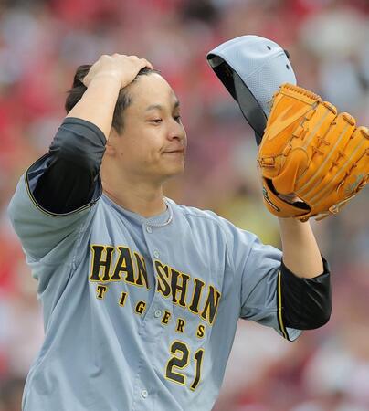 初回に１点を失った大竹（撮影・西田忠信）