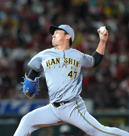 ８回から登板する桐敷（撮影・北村雅宏）