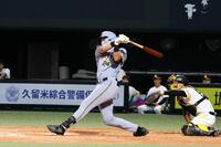 ４回、左前打を放つディベイニー