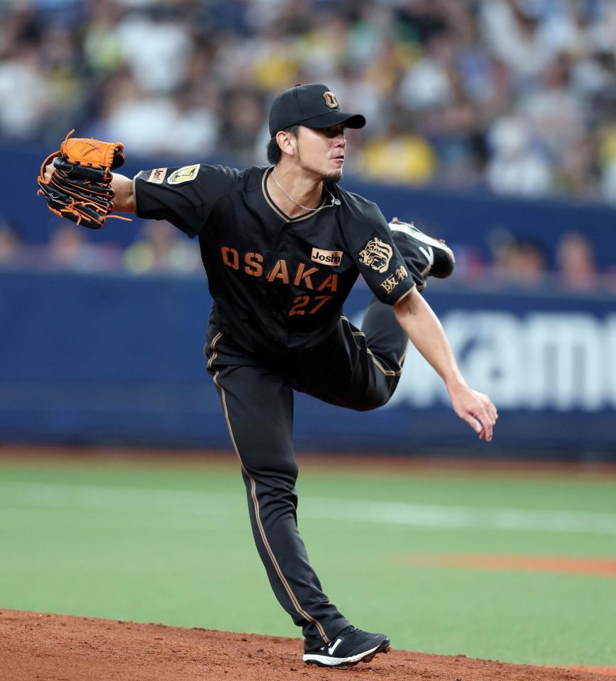 先発し力投する伊藤将（撮影・山口登）