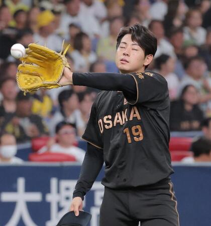 ３回、武岡に同点ソロを浴びた下村（撮影・西田忠信）