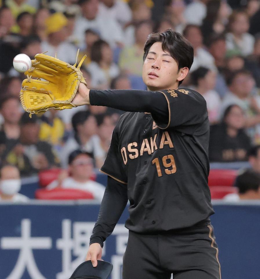 ３回、武岡に同点ソロを浴びた下村（撮影・西田忠信）