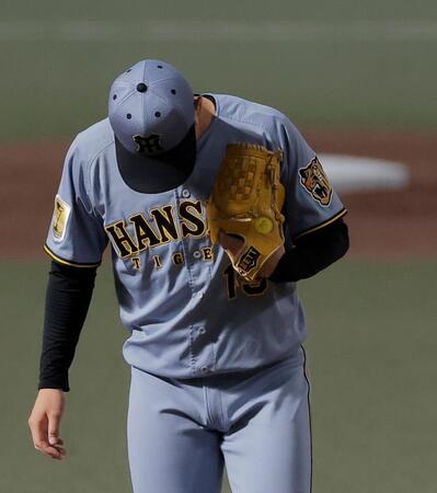 １回、下村同点ソロを浴びた下村（撮影・西田忠信）