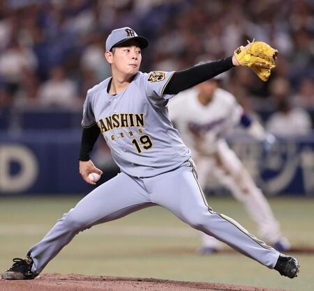 先発し、投げ込む下村（撮影・田中太一）