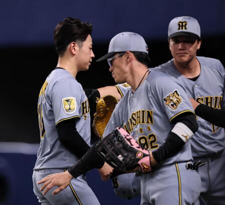 ３回、途中降板する下村（撮影・田中太一）