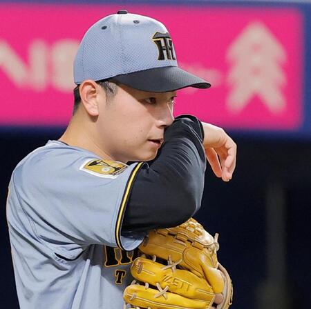 ３回、サノーに勝ち越し打を許した下村（撮影・西田忠信）