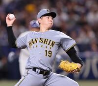 先発し、投げ込む下村（撮影・田中太一）