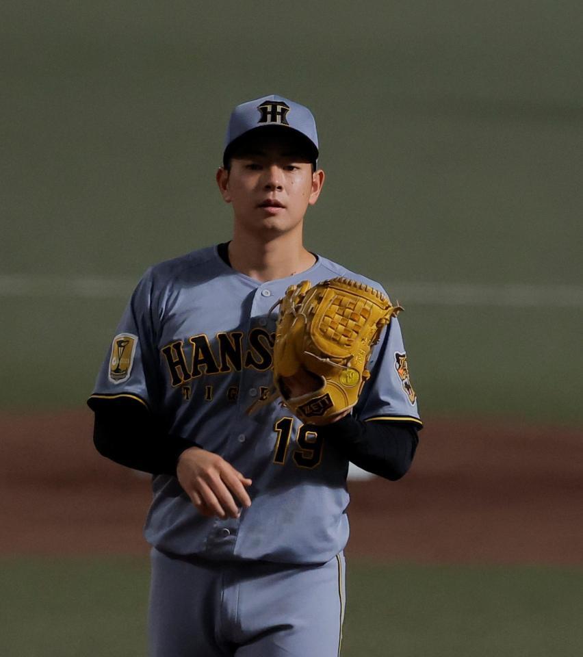 １回、福永に同点ソロを浴びた下村（撮影・西田忠信）
