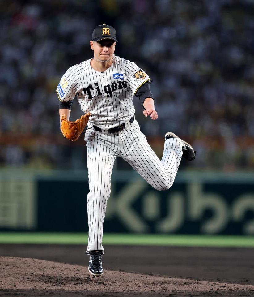 先発し力投する大竹（撮影・山口登）