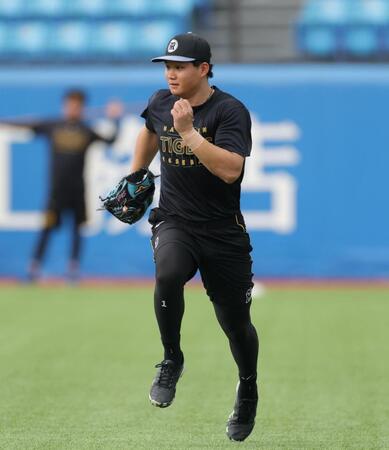 元気に走る森下（撮影・吉澤敬太）