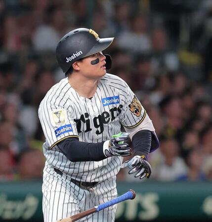 ４回、ソロを放つ森下（撮影・西田忠信）