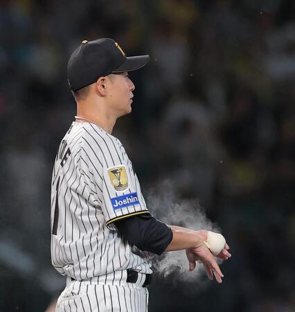２回、度会に２点適時打を許した大竹（撮影・西田忠信）