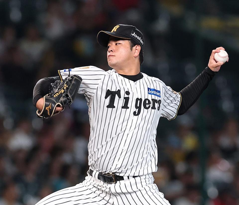 力投する先発の高橋（撮影・西田忠信）