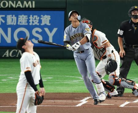 １回、左飛に倒れる立石（撮影・金田祐二）