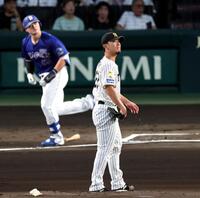 １回、伊藤将は細川に先制２ランを許す（撮影・山口登）