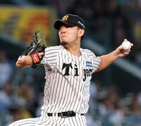 力投する先発の伊藤将（撮影・西田忠信）