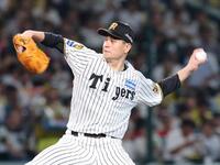 先発し力投する大竹（撮影・山口登）