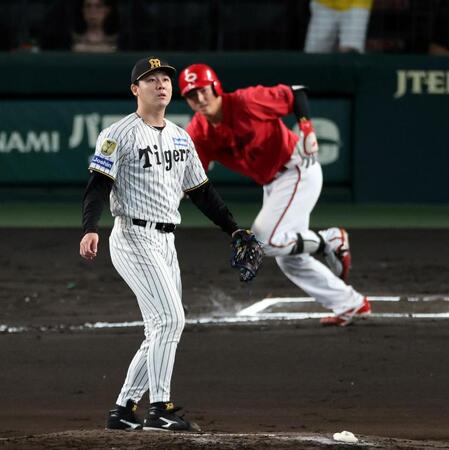 ６回、佐々木に適時打を許す木下（撮影・山口登）
