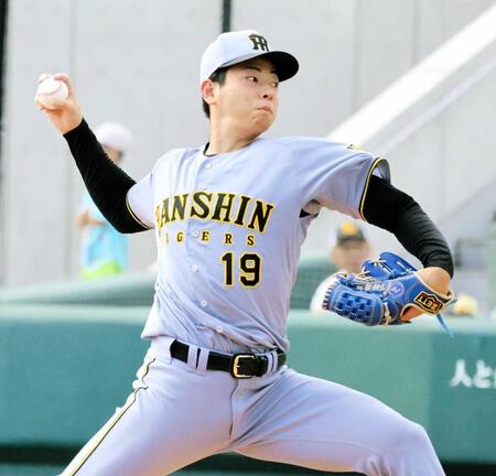 　２回を無失点に抑えた下村（撮影・藤丸紘生）