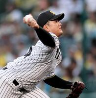 　６回、ＤｅＮＡ打線を無失点に抑える岡留