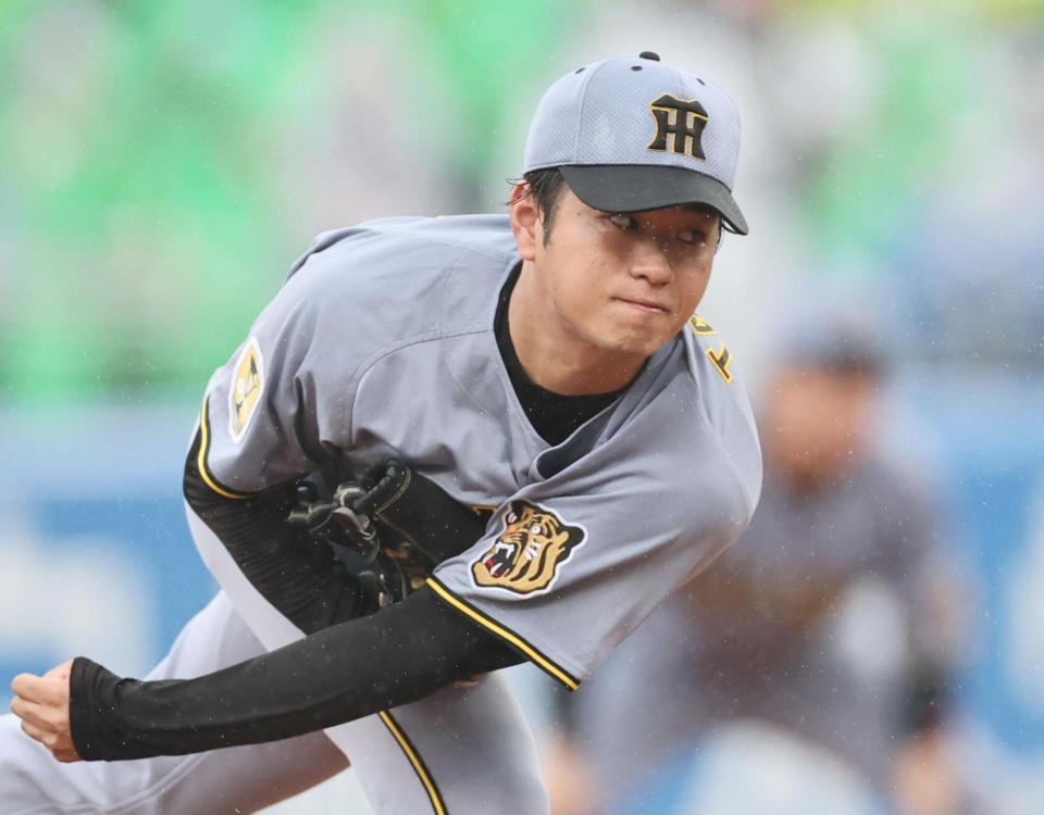 先発し、投げ込む高橋（撮影・田中太一）