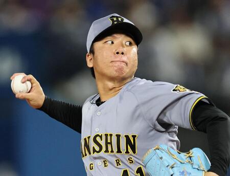 先発し、投げ込む村上（撮影・田中太一）