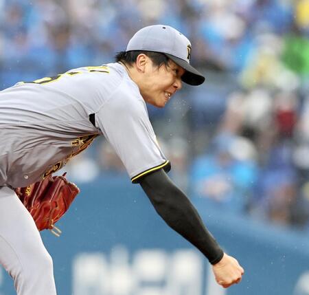 先発し、力投する才木（撮影・田中太一）