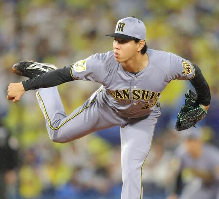 力投する工藤（撮影・吉澤敬太）