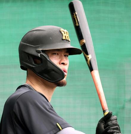 　平常心で試合に臨むことを誓う佐藤輝