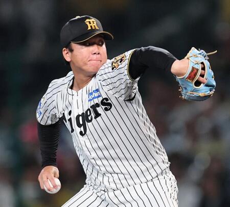 先発し、投げ込む村上（撮影・田中太一）