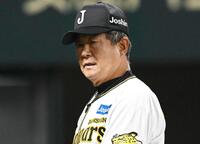阪神・今岡コーチ“未来の主砲”に熱血指導 井上に「意識」、右京に