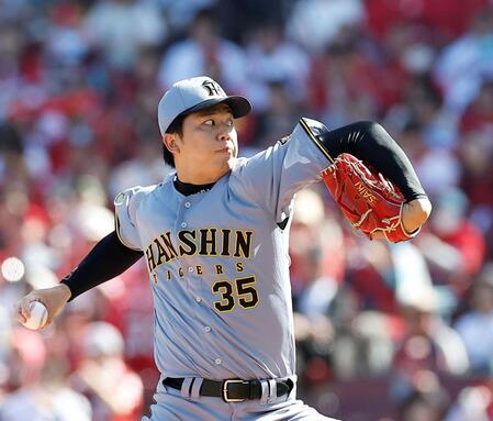 力投する先発の才木（撮影・西田忠信）