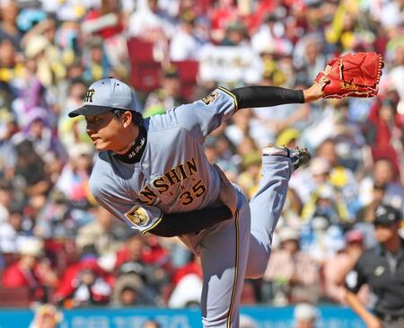 先発し力投する才木（撮影・北村雅宏）