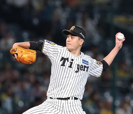 力投する先発の大竹（撮影・西田忠信）