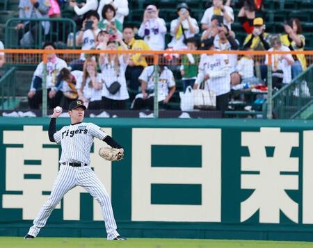 先発登板に向けて最終調整する西勇（撮影・西田忠信）