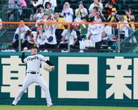 先発登板に向けて最終調整する西勇（撮影・西田忠信）
