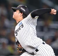 先発の高橋（撮影・坂部計介）