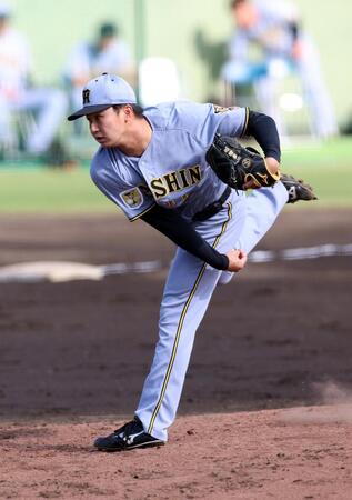 ７回に２番手で登板した津田