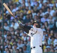 ５回、ソロを放つ森下（撮影・西田忠信）