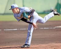 中日戦に先発した早川