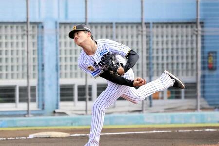 １回、力投する先発の早瀬