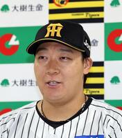 月間ＭＶＰを受賞した大山（撮影・山口登）