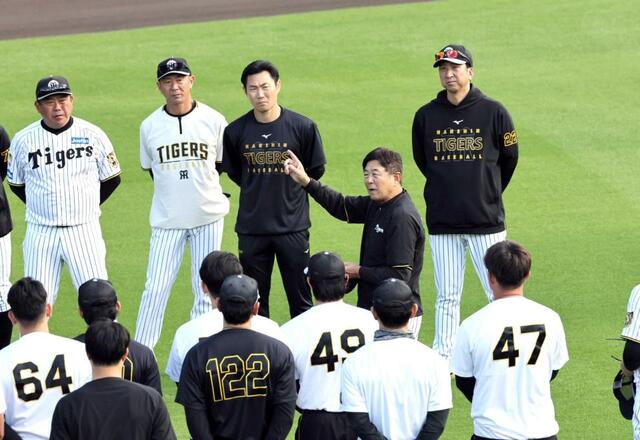 阪神・平田新ヘッド“勝男節”全開