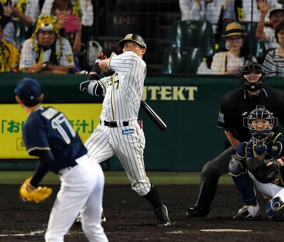 チーム３２号　糸井１０号ソロ　６月２１日・オリックス戦（甲子園）