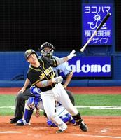 チーム５８号　梅野５号２ラン　８月１１日・ＤｅＮＡ戦（横浜スタジアム）