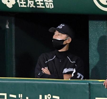 　ロッテ・今岡ヘッドコーチ