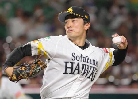 　阪神戦に先発した和田