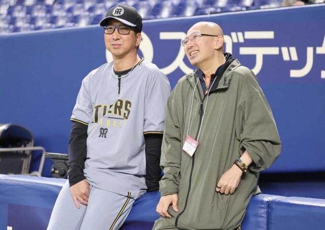 　まっちゃんが大切にしていた球児監督との写真。ご家族にいただき、ずっと持っていました